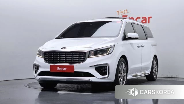 Kia The New Carnival 2018 Белый из Кореи