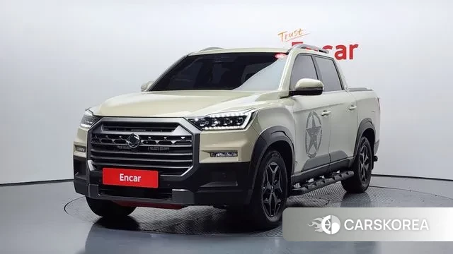 Ssangyong The New Rexton Sport 2024 Жемчужный цвет из Кореи