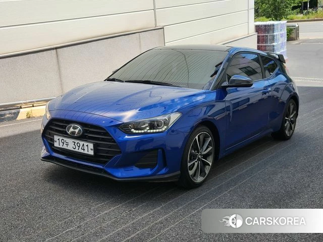 Hyundai Veloster (JS) 2018 Синий из Кореи
