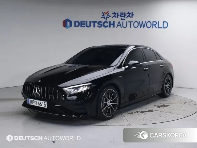 Mercedes-Benz A-Class W177 2024 Черный из Кореи