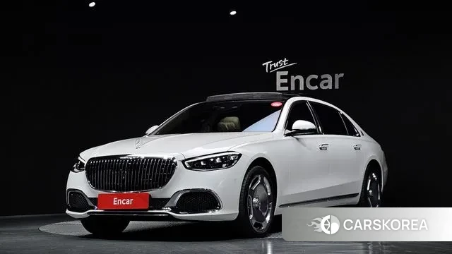 Mercedes-Benz S-Class W223 2024 Белый из Кореи