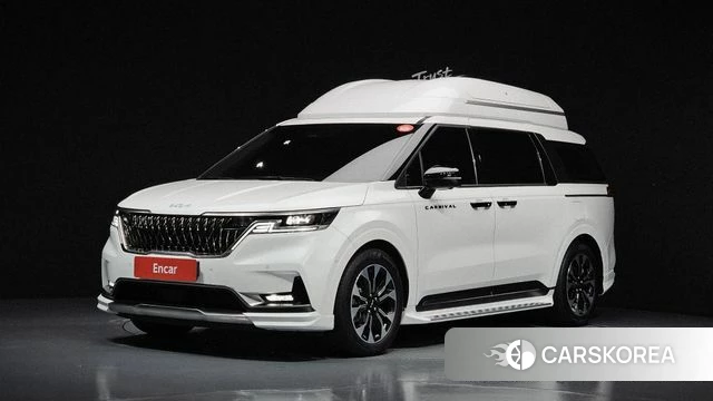 Kia Carnival 4th generation 2023 Белый из Кореи