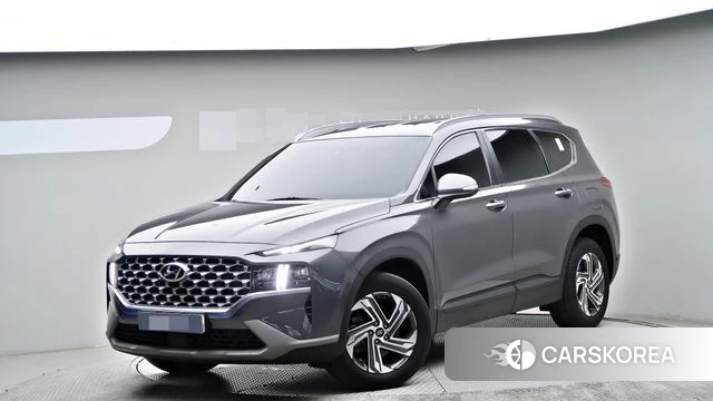 Hyundai The New Santa Fe 2021 Серый из Кореи