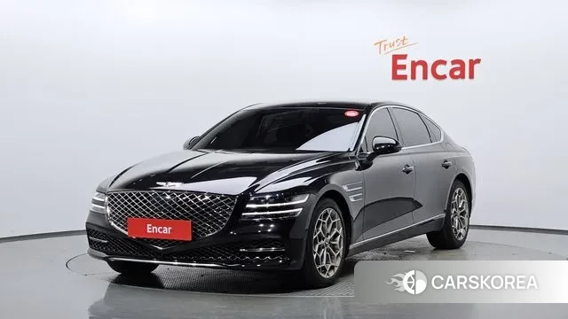Genesis G80 (RG3) 2021 Черный из Кореи