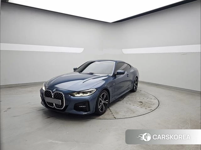 BMW 4 Series (G22) 2021 Синий из Кореи