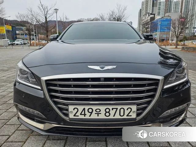 Genesis G80 2018 Черный из Кореи