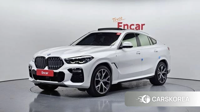 BMW X6 (G06) 2020 Белый из Кореи