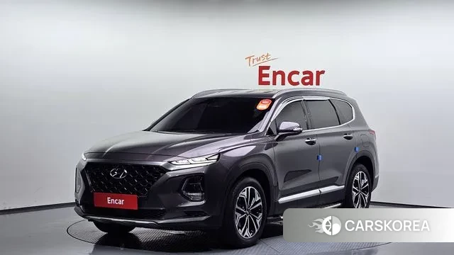 Hyundai Santa Fe TM 2020 Серый из Кореи