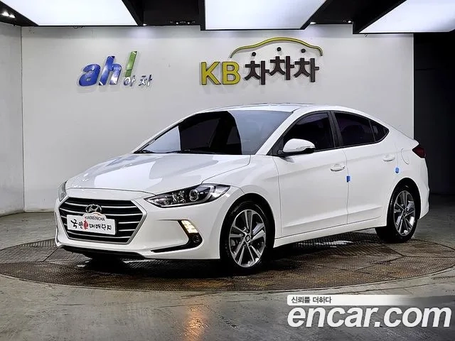 Hyundai Avante AD 2018 Белый из Кореи