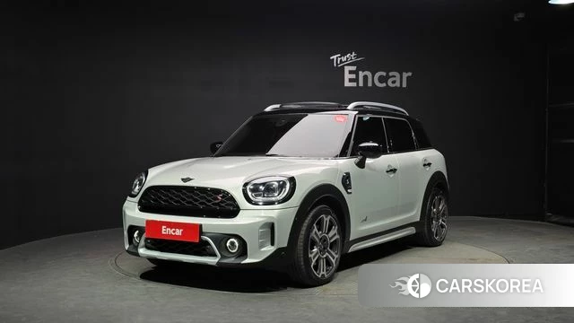Mini Cooper S Countryman 2021 Серебристо-серый из Кореи