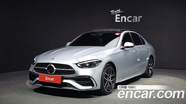 Mercedes-Benz C-Class W206 2022 Светло-серебряный цвет из Кореи