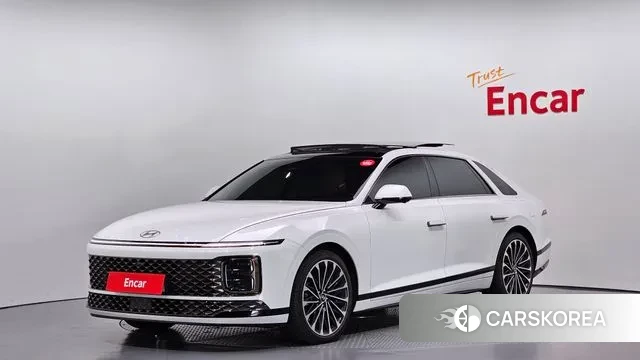 Hyundai Grandeur Hybrid (GN7) 2023 Белый из Кореи