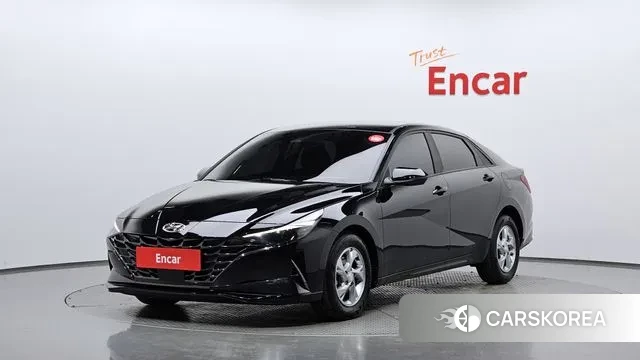 Hyundai Avante (CN7) 2020 Черный из Кореи