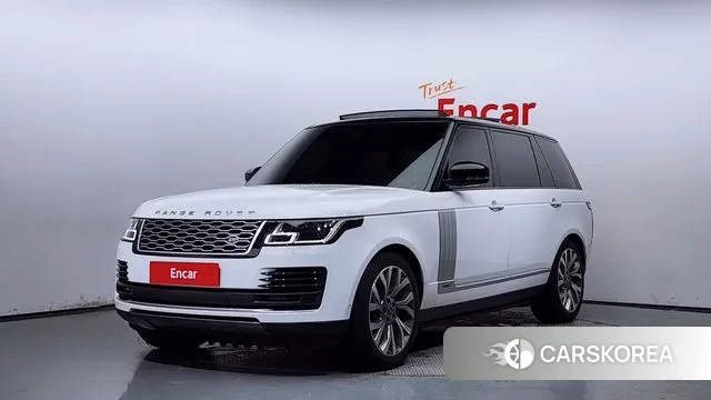 Land Rover Range Rover 4th Generation 2020 Белый из Кореи