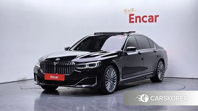 BMW 7 Series (G11) 2021 Черный из Кореи