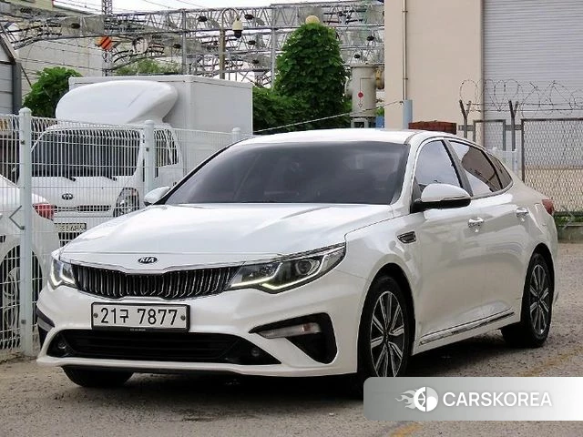 Kia The New K5 2nd generation 2018 Белый из Кореи