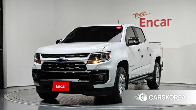 Chevrolet (GM Daewoo) Real New Colorado 2021 Белый из Кореи