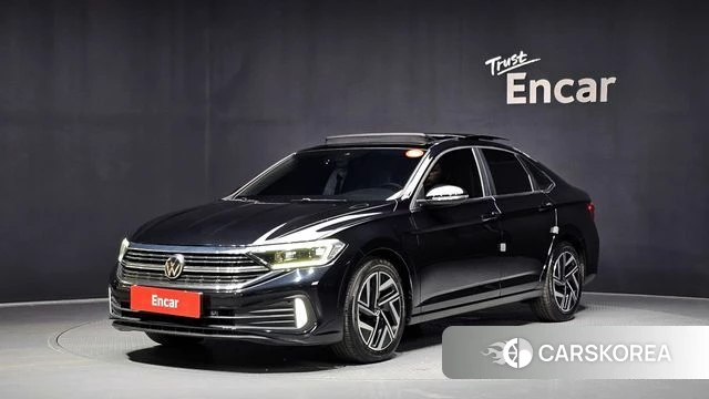 Volkswagen 7th Generation of Jetta 2024 Черный из Кореи