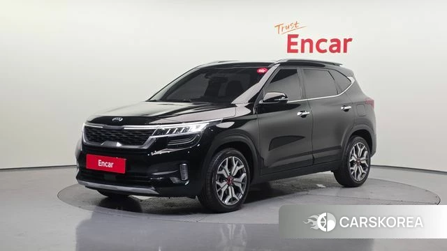 Kia Seltos 2020 Черный из Кореи