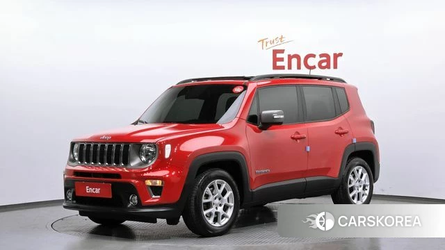 Jeep Renegade 2021 Красный из Кореи