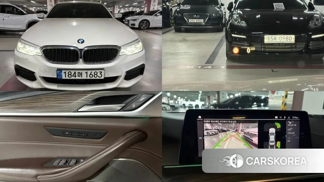 BMW 5 Series (G30) 2020 Белый из Кореи