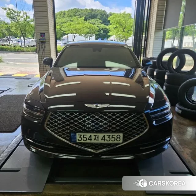 Genesis G90 2021 Черный из Кореи