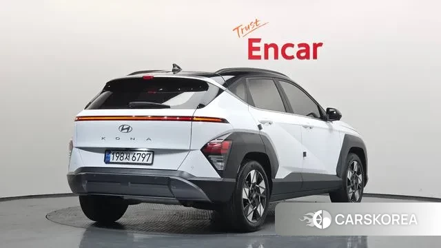 Hyundai Kona Hybrid (SX2) 2023 Белый из Кореи