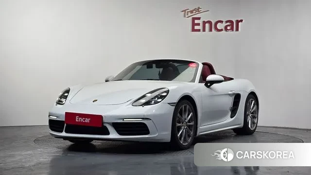 Porsche 718 Boxster 2020 Белый из Кореи