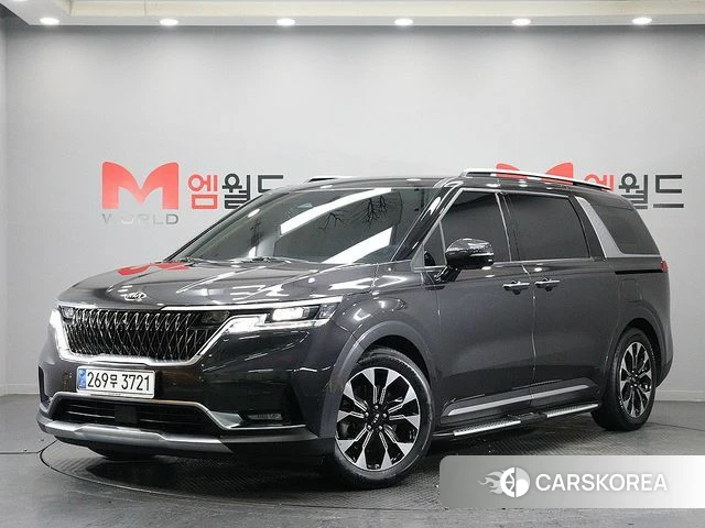 Kia Carnival 4th generation 2021 Серый из Кореи