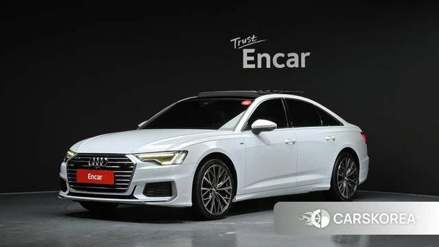 Audi A6 (C8) 2020 Белый из Кореи