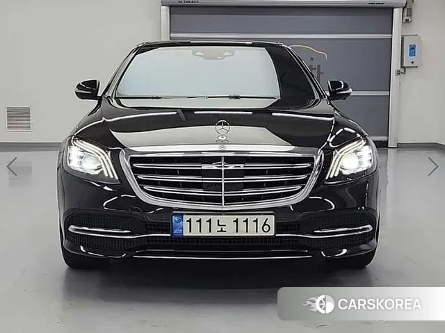 Mercedes-Benz S-Class W222 2018 Черный из Кореи