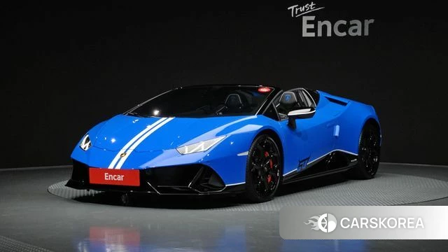Lamborghini Huracan 2023 Синий из Кореи
