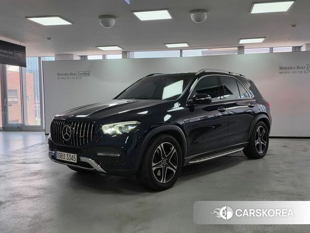 Mercedes-Benz GLE-Class W167 2021 Синий из Кореи