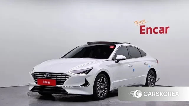 Hyundai Sonata Hybrid (DN8) 2023 Белый из Кореи