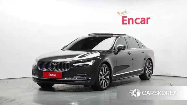 Volvo S90 2022 Серый из Кореи