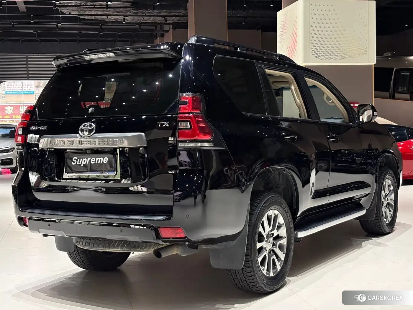 Toyota Prado 2018 Черный из Китая