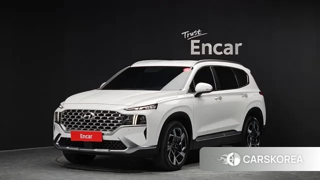 Hyundai The New Santa Fe 2021 Белый из Кореи