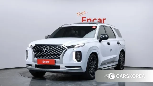 Hyundai Palisade 2021 Белый из Кореи
