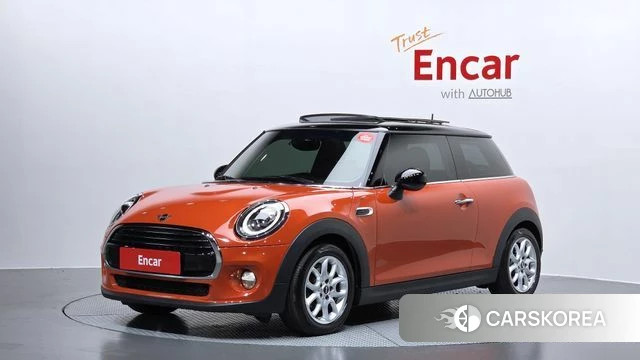 Mini Cooper 2018 Оранжевый из Кореи
