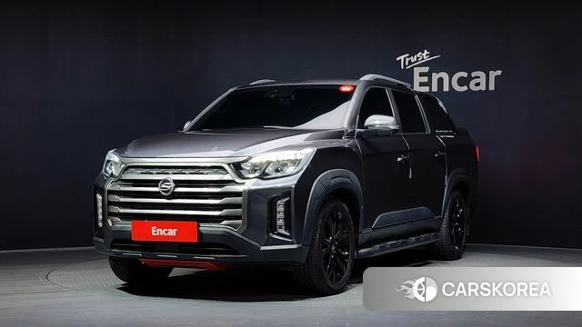 Ssangyong The New Rexton Sport 2021 Серый из Кореи