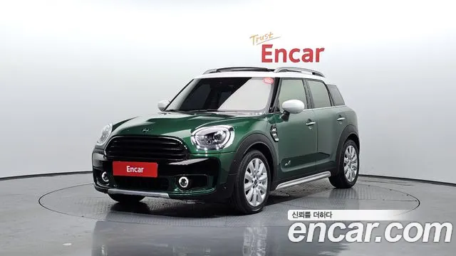 Mini Cooper D Countryman 2020 Светло-зеленый из Кореи
