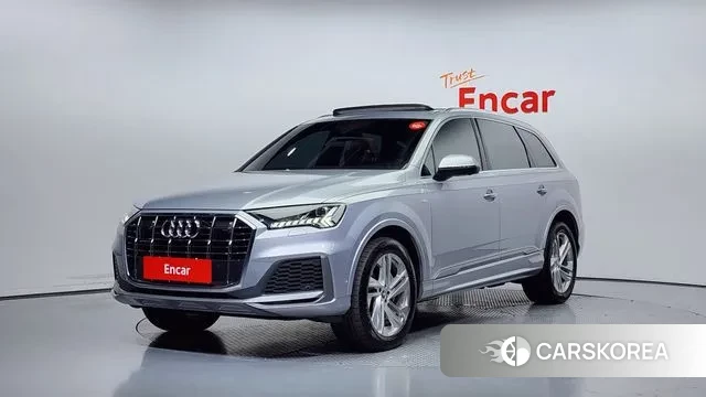 Audi Q7 (4M) 2021 Серебряный из Кореи
