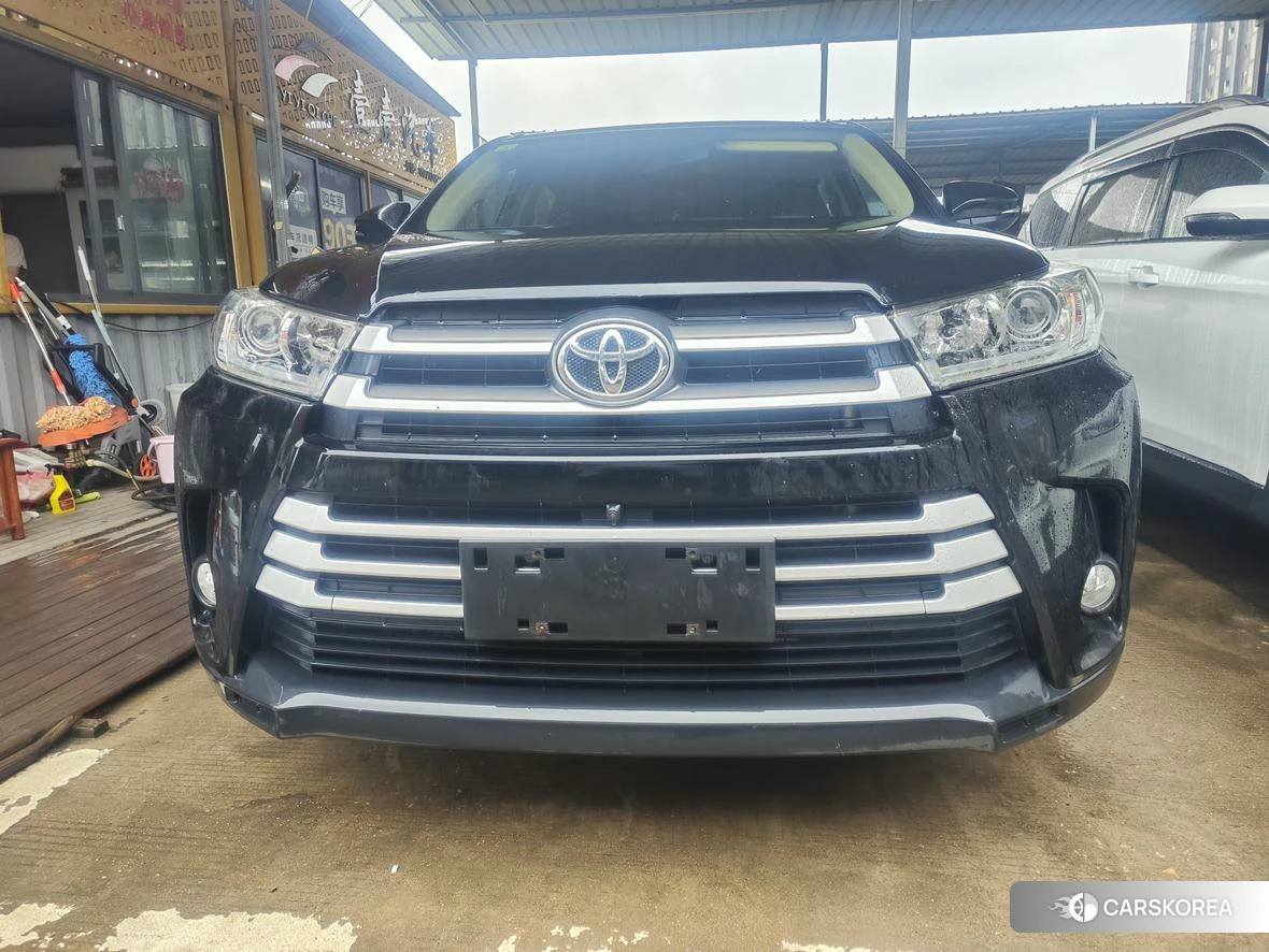 Toyota Highlander 2021 Черный из Китая