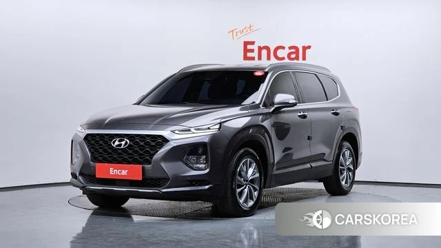 Hyundai Santa Fe TM 2018 Серый из Кореи