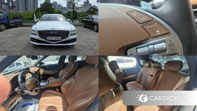 Genesis G80 (RG3) 2021 Белый из Кореи