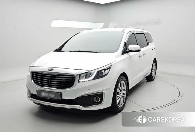 Kia All New Carnival 2018 Белый из Кореи
