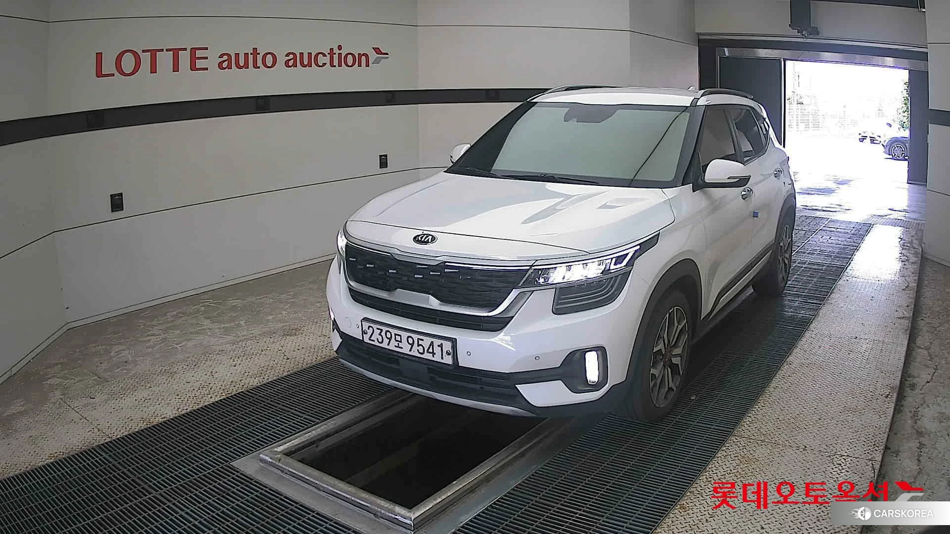 Kia Seltos 2021 Белый из Кореи