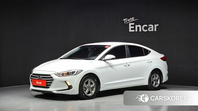Hyundai Avante AD 2018 Белый из Кореи