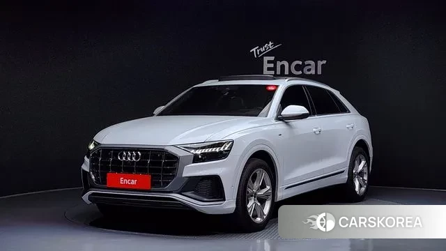 Audi Q8 (4M) 2023 Белый из Кореи