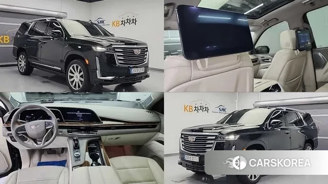 Cadillac Escalade 5th Generation 2023 Черный из Кореи